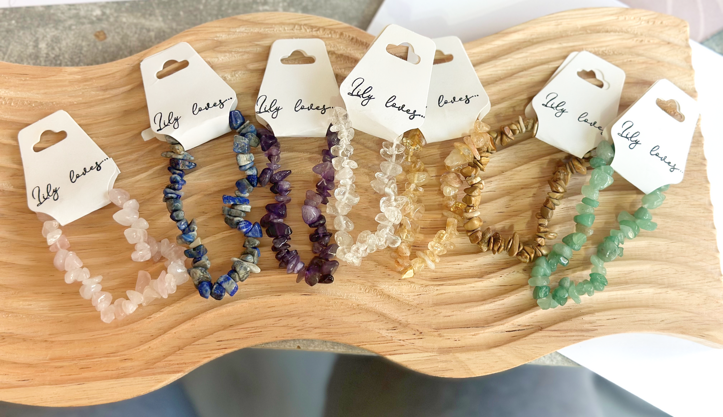 LILY LOVES... CRYSTAL STRETCH BRACELETS