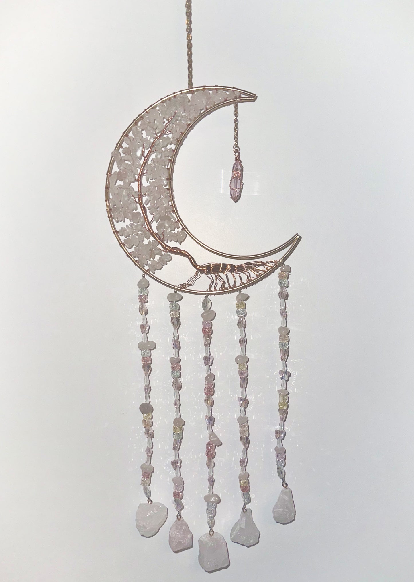 Lily loves... XL Hanging Crystal Moon