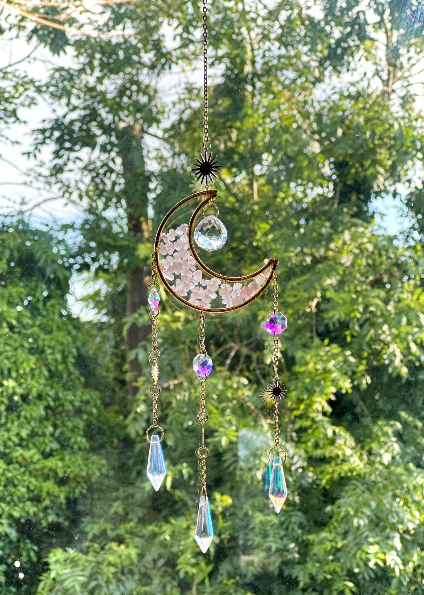 Lily loves... Crystal Moon Hanging