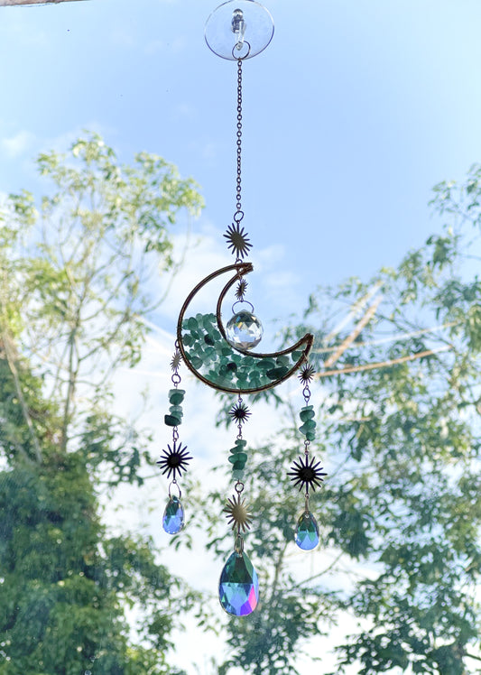 Lily loves... Crystal Moon Hanging